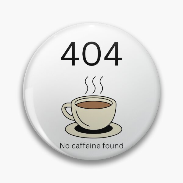 Item preview, 404 No caffeine found programming T Shirt designed and sold by thecodingcorner.
