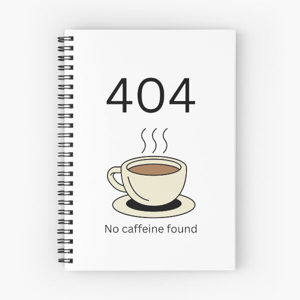 Item preview, 404 No caffeine found programming T Shirt designed and sold by thecodingcorner.