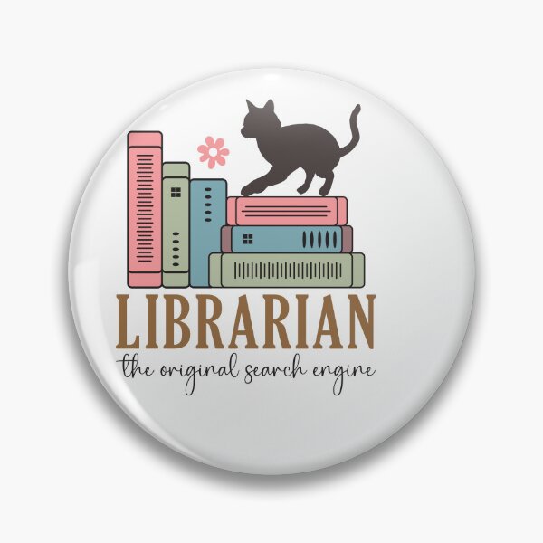 Item preview, Librarian – The Original Search Engine – Funny Library Quote designed and sold by artcultreone.