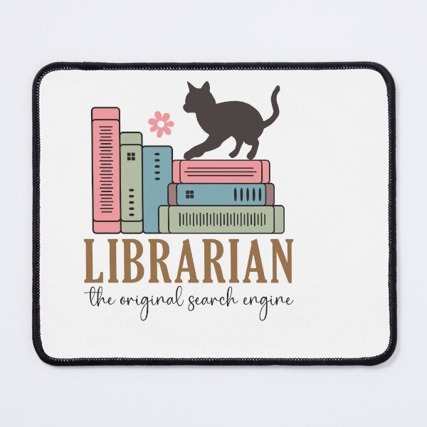 Item preview, Librarian – The Original Search Engine – Funny Library Quote designed and sold by artcultreone.