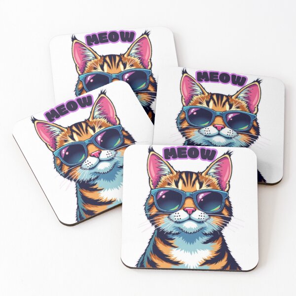 Item preview, Cool Meow designed and sold by daily dose of Ginger.