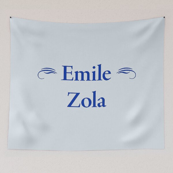 Item preview, Emile Zola, French Novelist, Classic Literature designed and sold by CharlottePlaceArt.