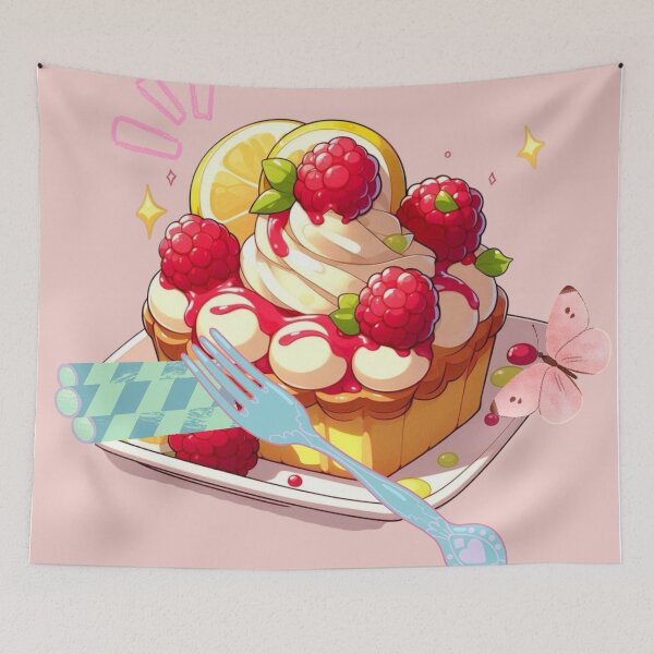 Item preview, Anime Cake – Colorful Kawaii Dessert | Cute Manga Style Food designed and sold by Sugar Wisdom .