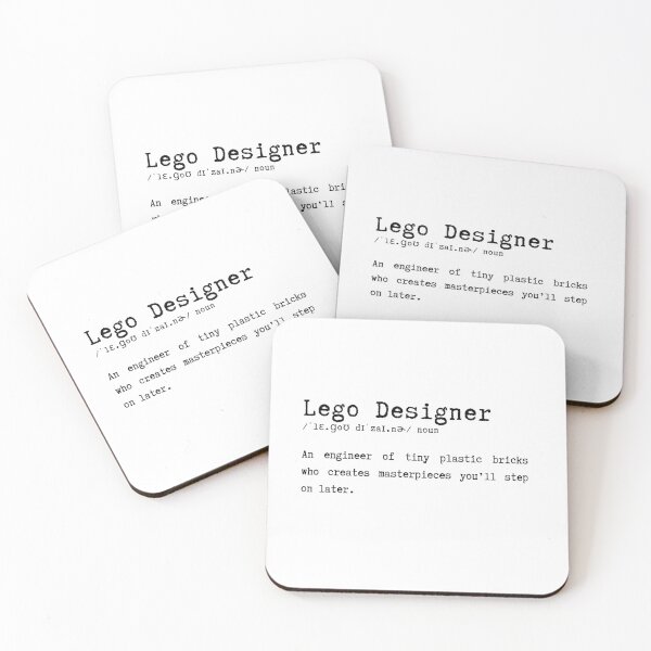 Item preview, Lego Designer Funny Definition Brick Builder Quote designed and sold by HasHs.