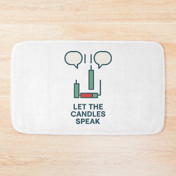 Item preview, Let the Candles Speak – Price Action Trading Minimalist Design designed and sold by NovaMoodCo.