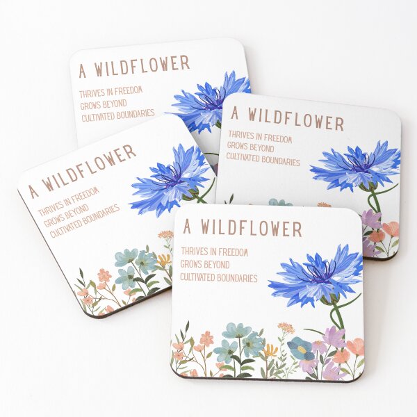 Item preview, A Wildflower Inspirational Artwork designed and sold by The Courtesan Boutique.
