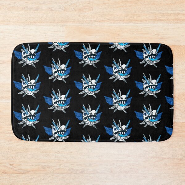 Item preview, Pegatina de máscara panameña del diablo azul designed and sold by DesignPMG.