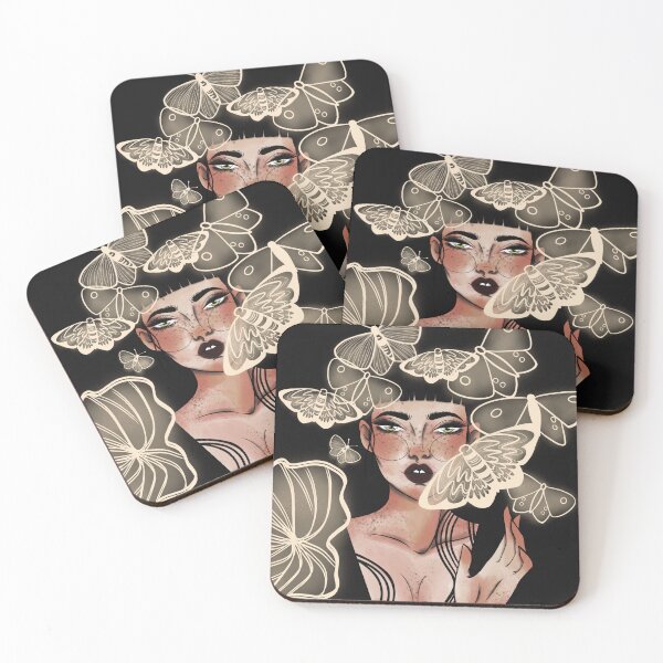 Item preview, Moths designed and sold by moonlitbfly.