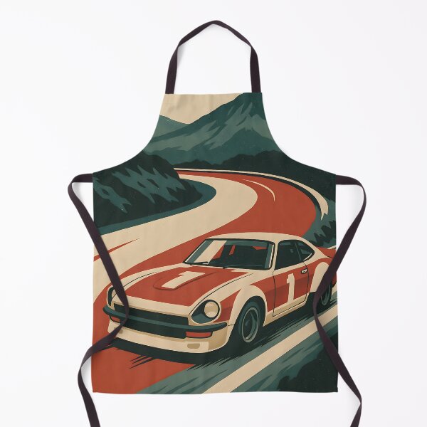 Item preview, 70s Zed Power JDM Racer –  Retro Bold Colour Highway Scene designed and sold by SakuraSpeed.