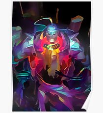 Neon Elric Brothers Poster