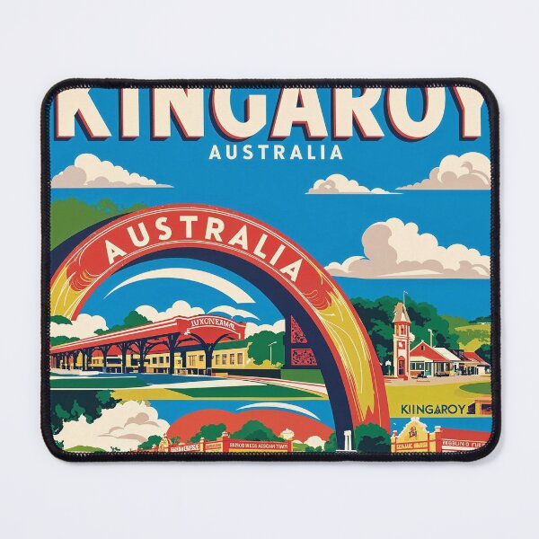 Item preview, Kingaroy Australia Vintage Travel Tourism designed and sold by TravelersGems.