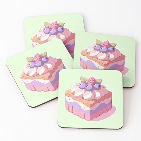 Item preview, Anime Cake – Colorful Kawaii Dessert | Cute Manga Style Food designed and sold by Sugar Wisdom .