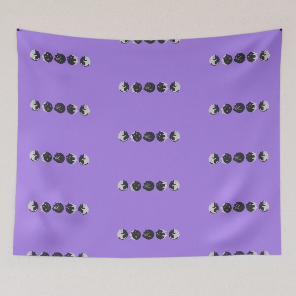 Item preview, New Moon Phases Cat designed and sold by Alice Cheetham Art.