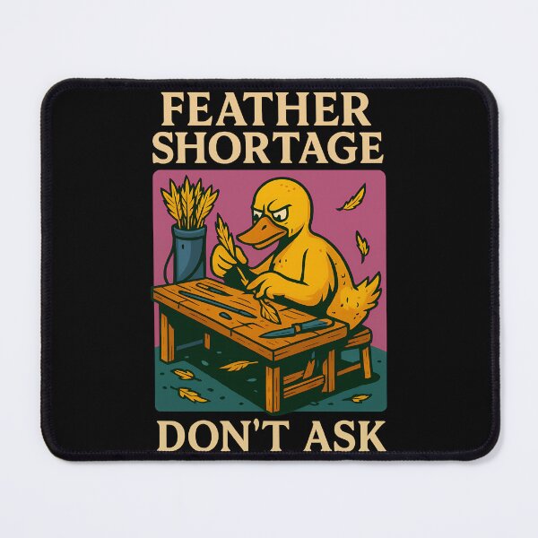 Item preview, Feather Shortage Duck T-Shirt – Don’t Ask Funny RPG Designd designed and sold by TeeTimeTreasure.