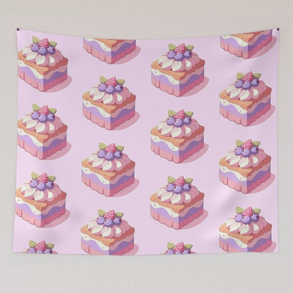 Item preview, Anime Cake – Colorful Kawaii Dessert | Cute Manga Style Food designed and sold by Sugar Wisdom .
