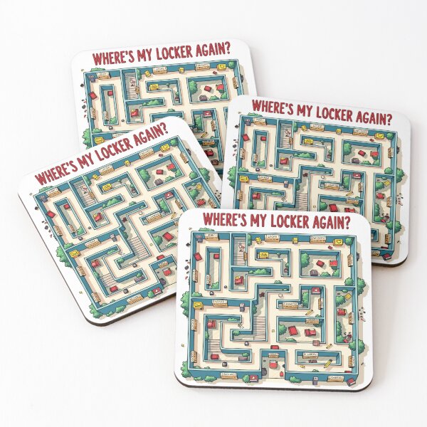 Item preview, where is my locker designed and sold by daily dose of Ginger.