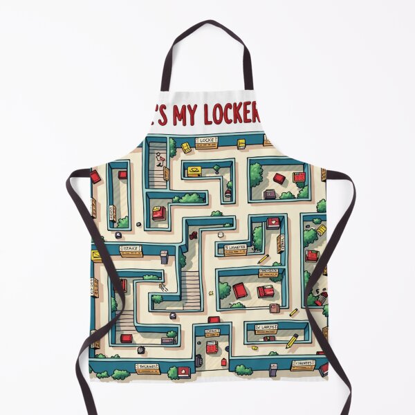 Item preview, where is my locker designed and sold by daily dose of Ginger.