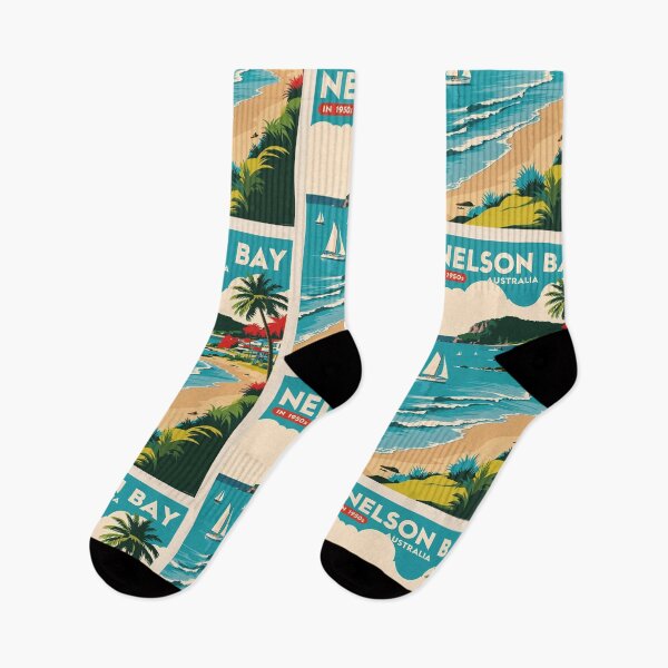 Item preview, Turismo de viajes vintage en Nelson Bay, Australia designed and sold by TravelersGems.