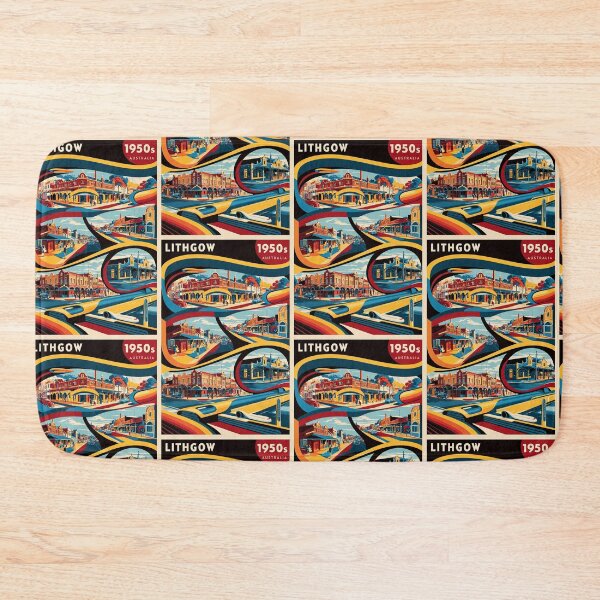 Item preview, Lithgow Australia Vintage Travel Tourism designed and sold by TravelersGems.