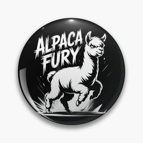 Item preview, Alpaca Fury – Funny Angry Alpaca Meme for Animal Lovers designed and sold by robyclub.