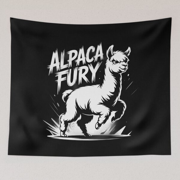 Item preview, Alpaca Fury – Funny Angry Alpaca Meme for Animal Lovers designed and sold by robyclub.
