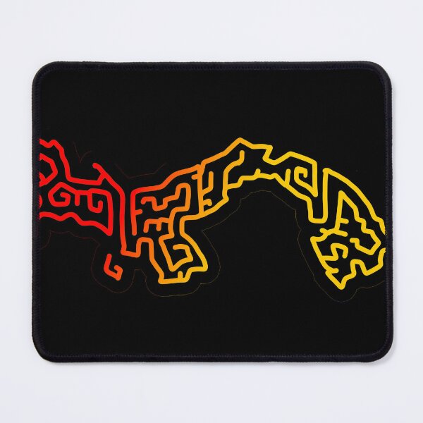 Item preview, Red mola panama map sticker designed and sold by DesignPMG.
