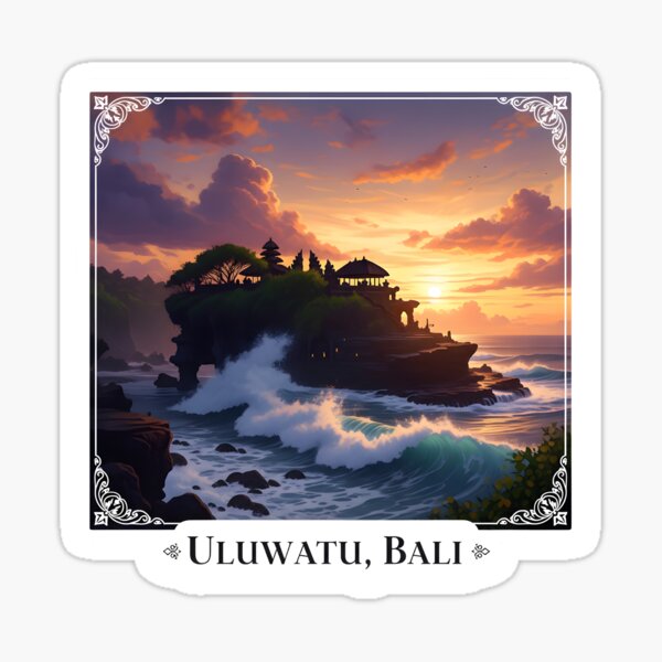 Item preview, The Spirit of Uluwatu: A Mythical and Powerful Seascape designed and sold by Digital Dreams Arts.