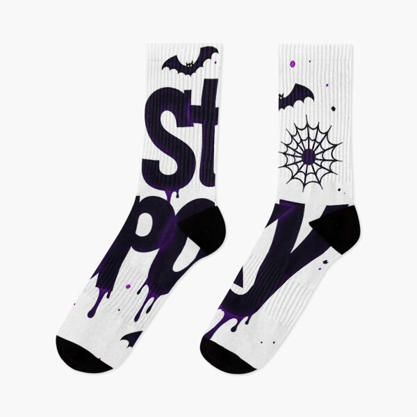 Item preview, Stay Spooky Halloween Typography with Glowing Green Mist, Dripping Font, and Bats designed and sold by Mimoshi ⭐⭐⭐⭐⭐.