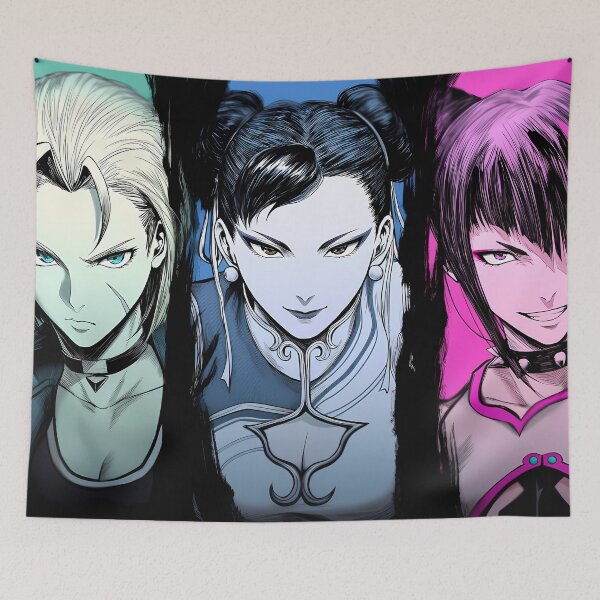 Item preview, Cammy & Chun-Li & Juri - 3 designed and sold by Infinite-Aspire.