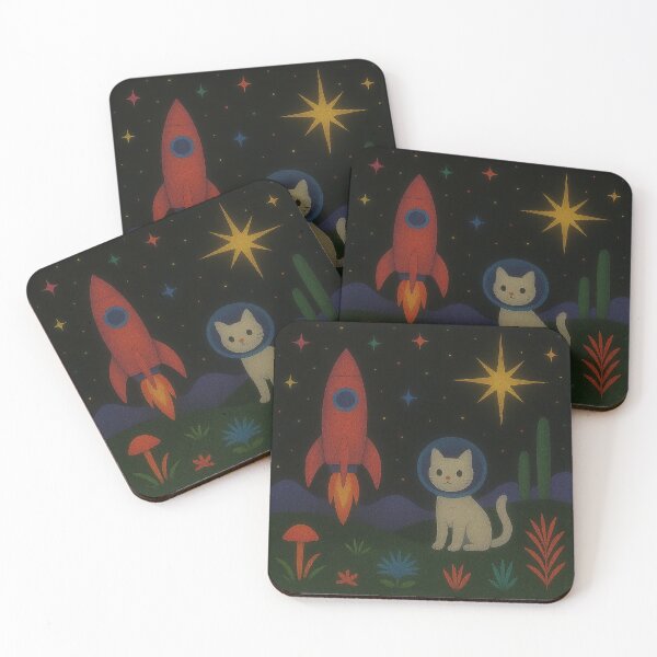 Item preview, Astro Cat's Space Adventure Landing designed and sold by zzz888.
