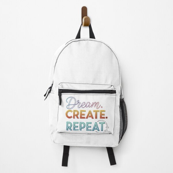 Item preview, Dream Create Repeat - Inspirational Workflow Design designed and sold by WornUp.
