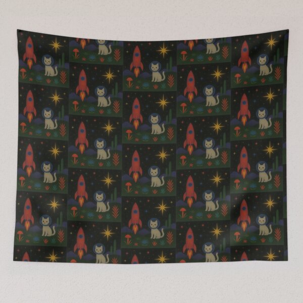 Item preview, Astro Cat's Space Adventure Landing designed and sold by zzz888.