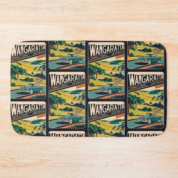 Item preview, Wangaratta Australia Vintage Travel Tourism designed and sold by TravelersGems.
