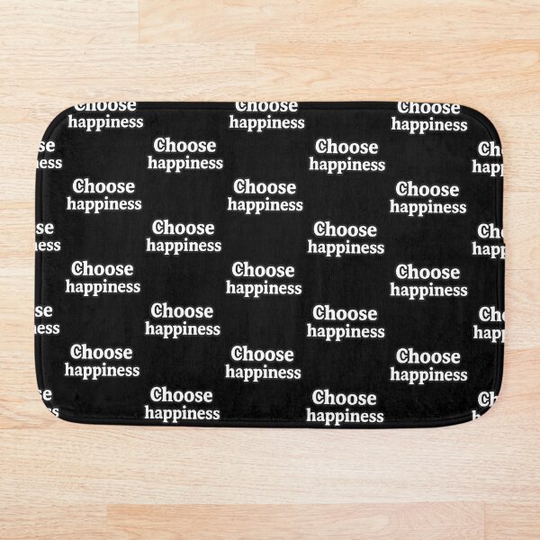 Item preview, Choose Happiness – Minimalist Motivational Quote Design designed and sold by Elegant160.