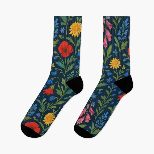 Item preview, Medieval Style floral print designed and sold by Dragonlit.
