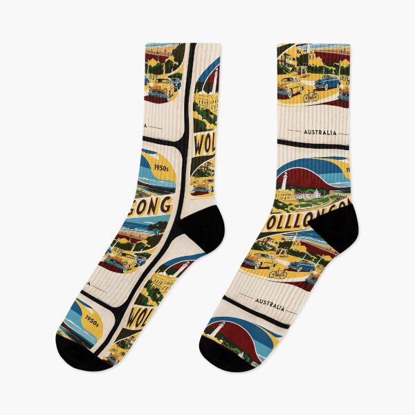 Item preview, Wollongong Australia Vintage Travel Tourism designed and sold by TravelersGems.