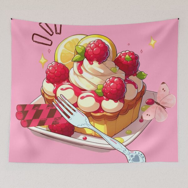 Item preview, Anime Cake – Colorful Kawaii Dessert | Cute Manga Style Food designed and sold by Sugar Wisdom .