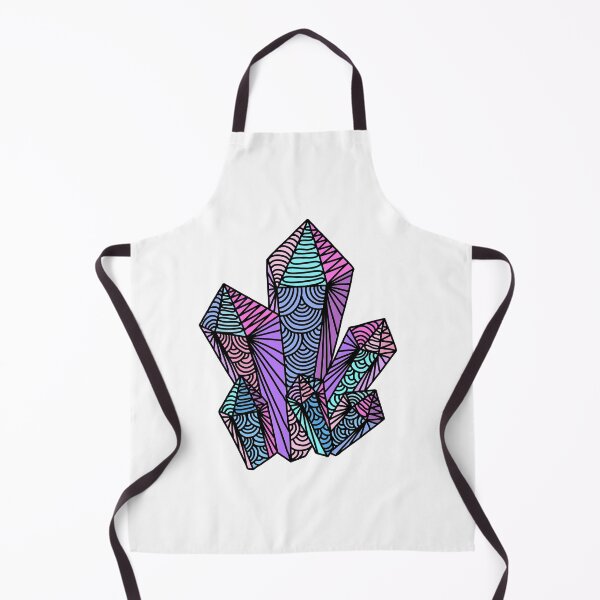 Item preview, Crystals colorful zentangle sticker designed and sold by DesignPMG.