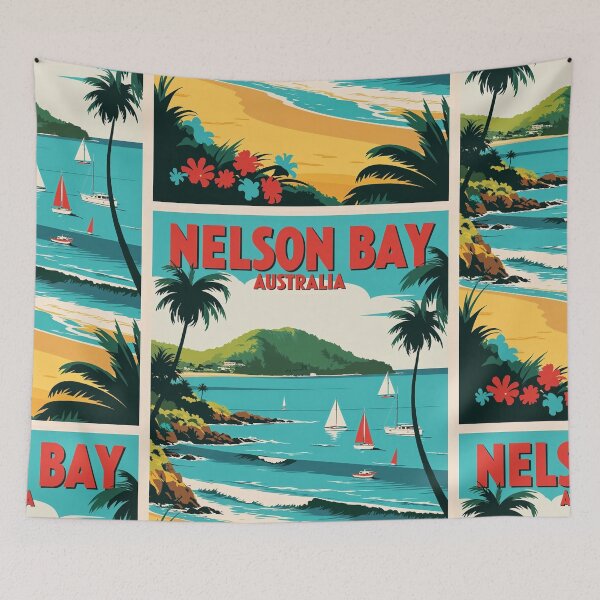 Item preview, Nelson Bay Australia Vintage Travel Tourism designed and sold by TravelersGems.