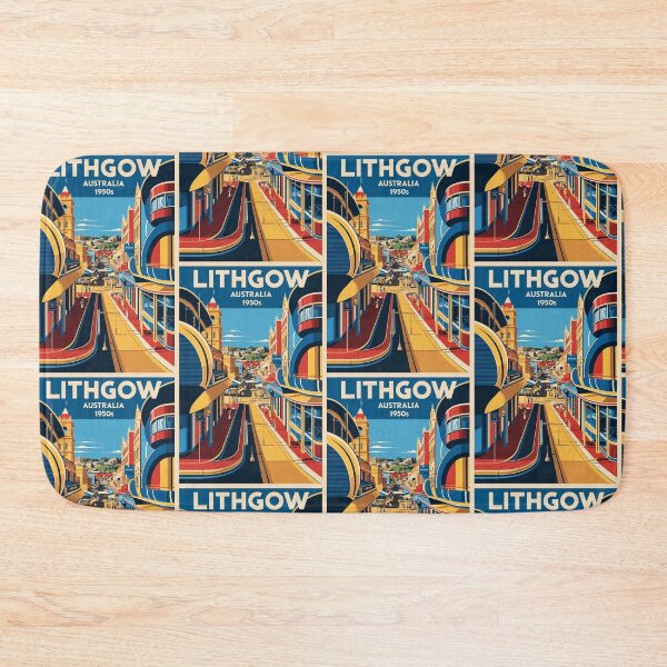 Item preview, Lithgow Australia Vintage Travel Tourism designed and sold by TravelersGems.
