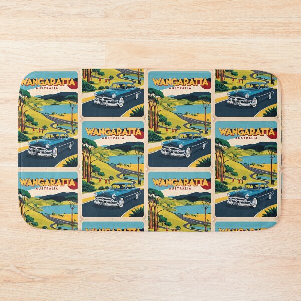 Item preview, Wangaratta Australia Vintage Travel Tourism designed and sold by TravelersGems.