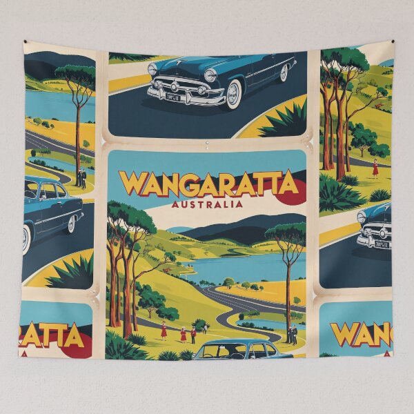 Item preview, Wangaratta Australia Vintage Travel Tourism designed and sold by TravelersGems.