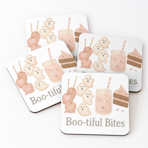 Item preview, Boo-tiful Bites – Cute Halloween Food Design with Sweet and Spooky Pastel Goth Vibes designed and sold by baggycatsworld.