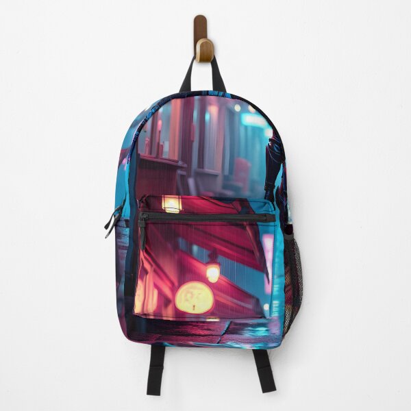 Item preview, Neon Samurai: A Journey Through Cyber Alley designed and sold by oanaunciuleanu.