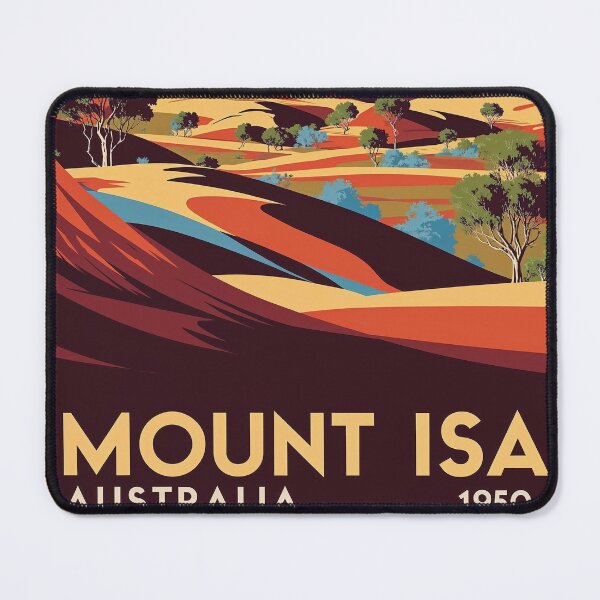 Item preview, Mount Isa Australia Vintage Travel Tourism 2 designed and sold by TravelersGems.