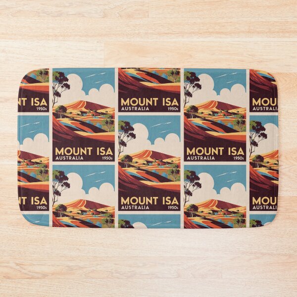 Item preview, Mount Isa Australia Vintage Travel Tourism 2 designed and sold by TravelersGems.