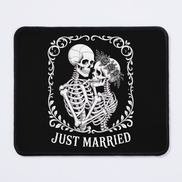 Item preview, Spooky Halloween Skeleton Wedding Couples Lovers designed and sold by Sea4Adventures.