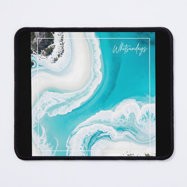 Item preview, The Whitsundays: A Fluid and Mesmerizing Hill Inlet Artwork designed and sold by Digital Dreams Arts.