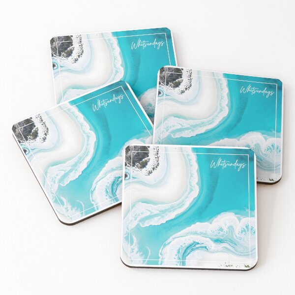 Item preview, The Whitsundays: A Fluid and Mesmerizing Hill Inlet Artwork designed and sold by Digital Dreams Arts.