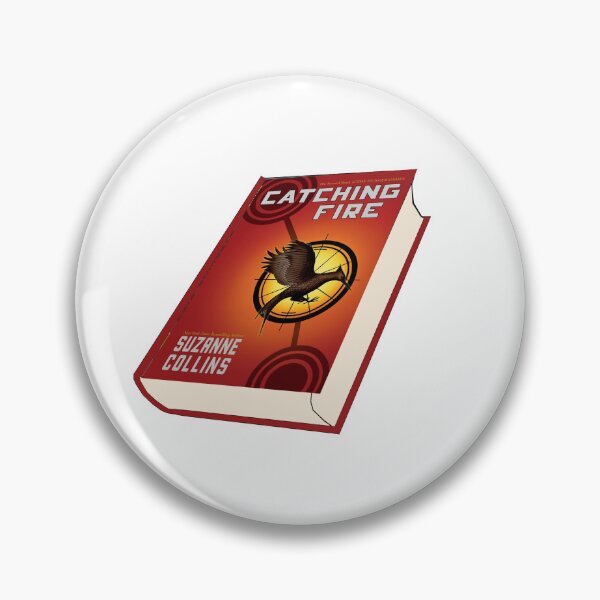 Item preview, Catching Fire Suzanne Collins Book Sticker designed and sold by baranskini.